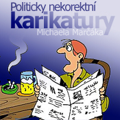 Politicky nekorektní karikatury Michaela Marčáka