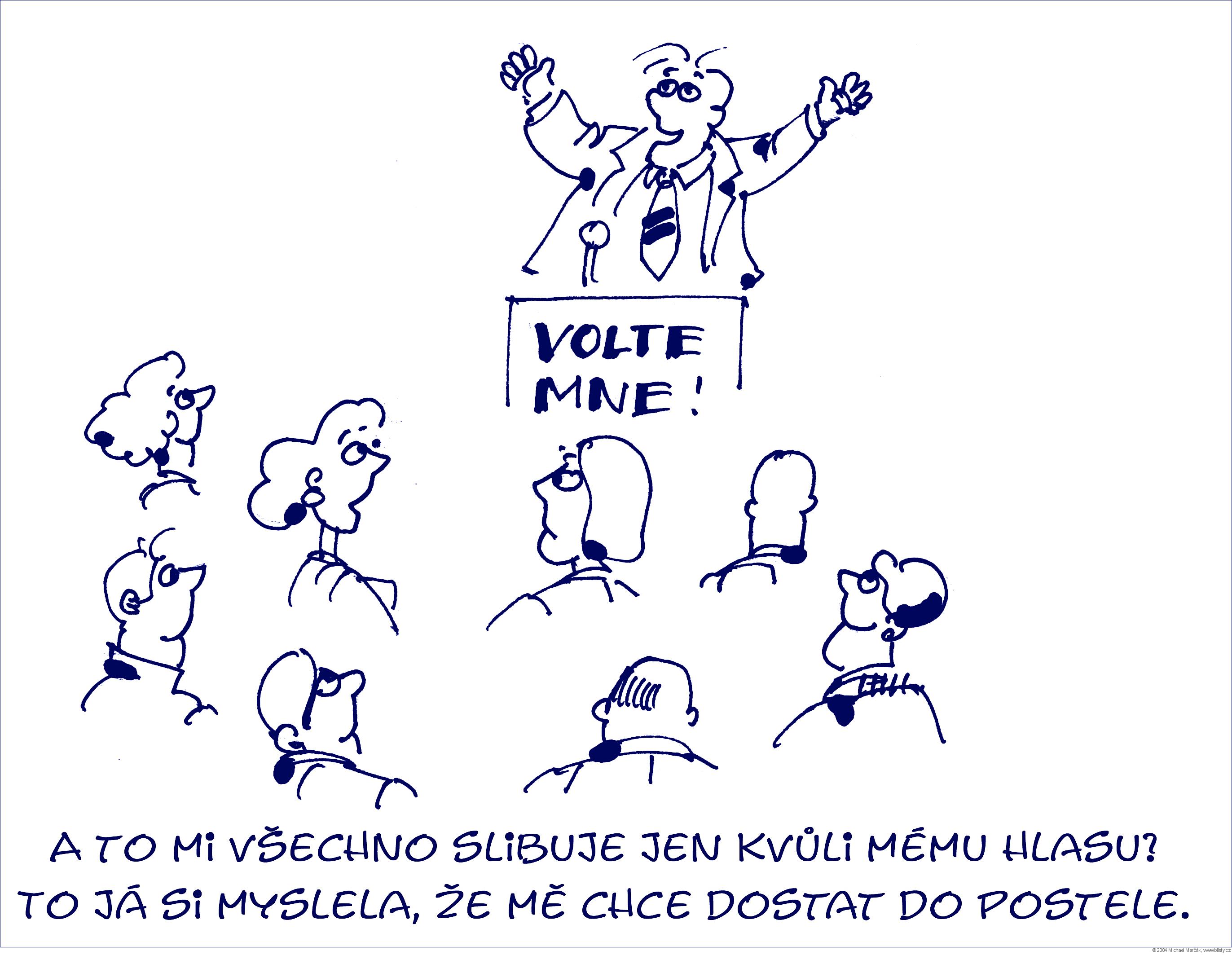 Michael Marčák: A to mi všechno slibuje jenom kvůli mému hlasu? To já si myslela, že mě chce dostat do postele.