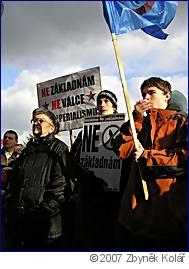 Demonstrace Jince, Příbramsko  foto: Zbyněk Kolář