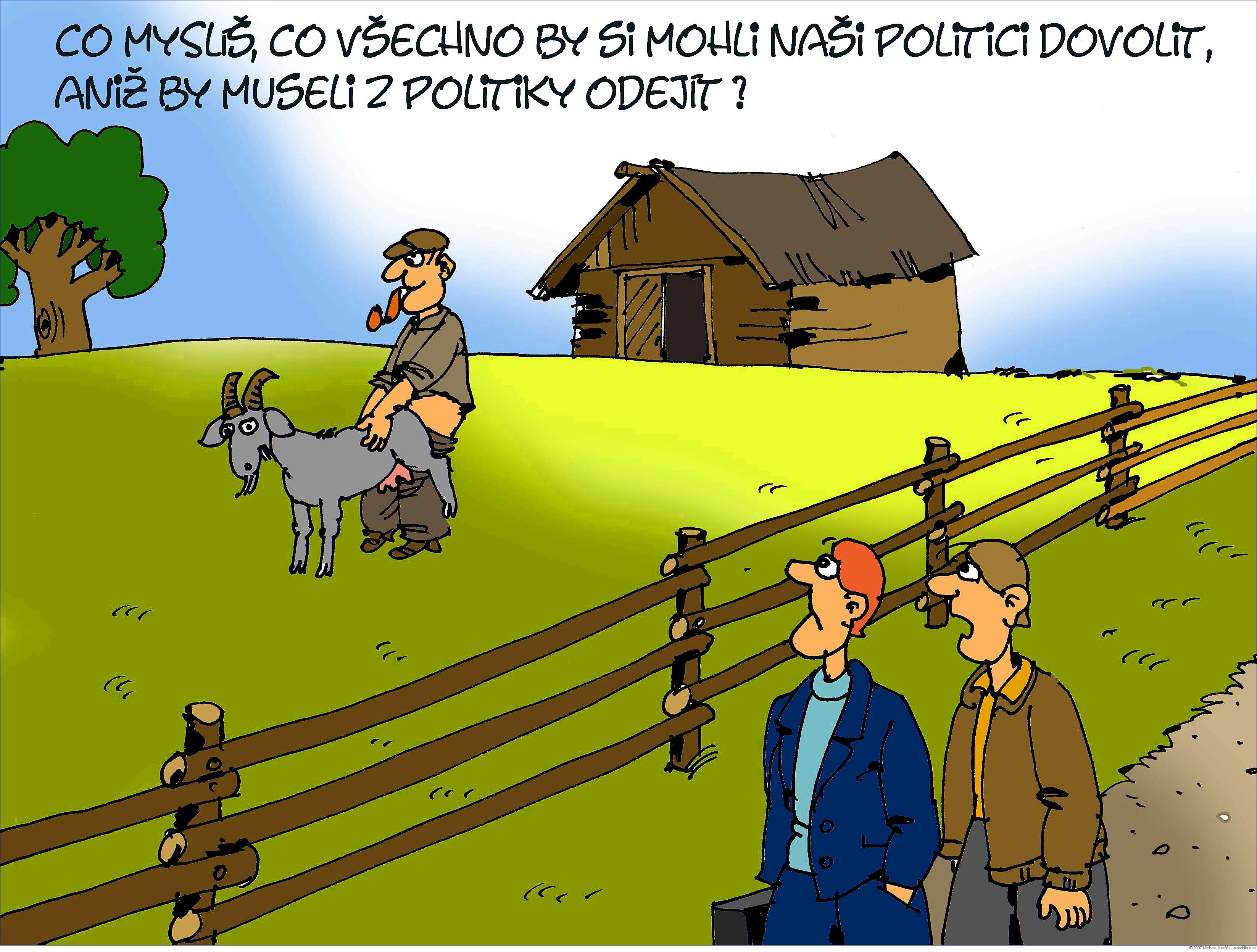 Michael Marčák: Co myslíš, co všechno by si mohli naši politici dovolit, aniž by museli z politiky odejít ?