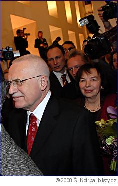 Václav Klaus po volbě odchází do zákulisí