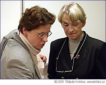 Nina Krásenská a Marie Königová